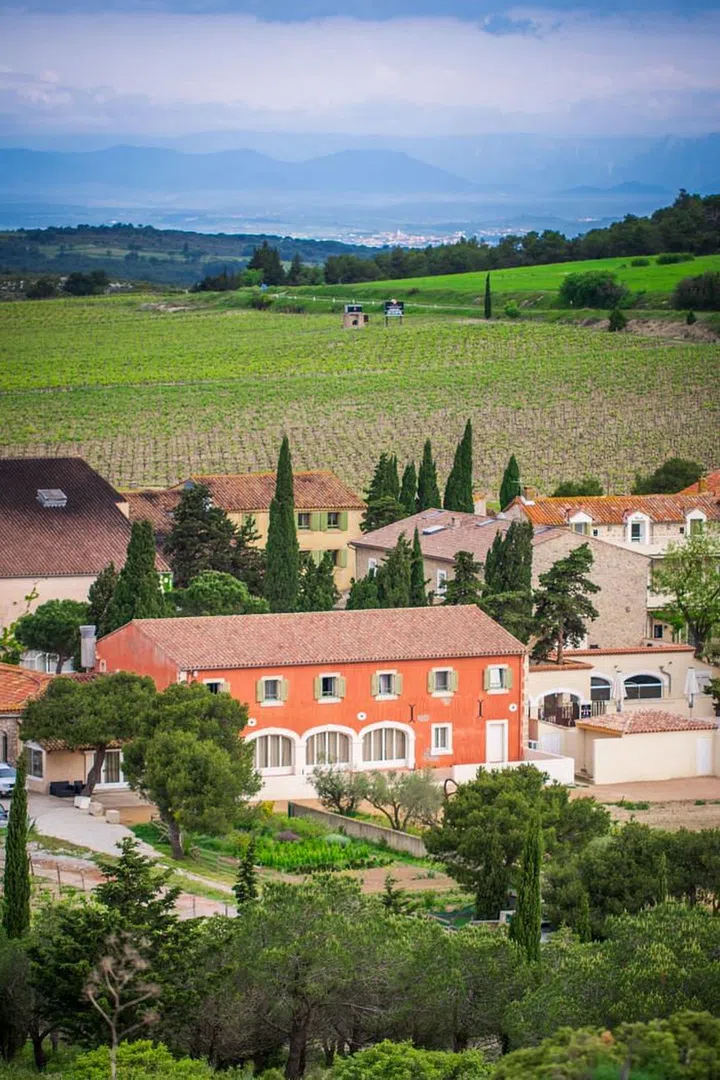 Gérard Bertrand’s flagship wine estate, Chateau L’Hospitalet, in Narbonne. (Photo: Soufiane Zaidi)
