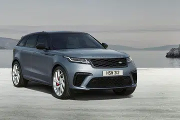 The Range Rover Velar with V8 engine