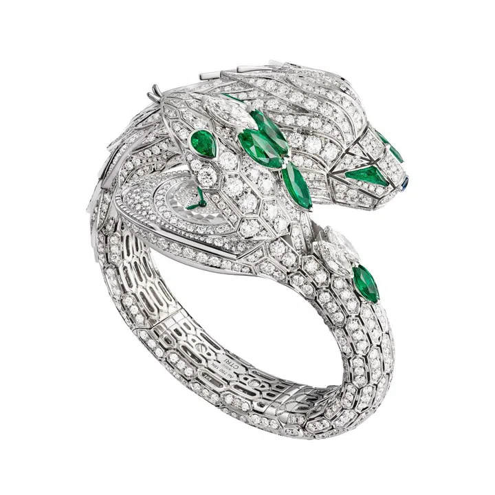 Bvlgari Serpenti Misteriosi Chimera bracelet watch. (Photo: Bvlgari)