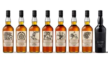 The Game of Thrones Single Malts whiskey Collection