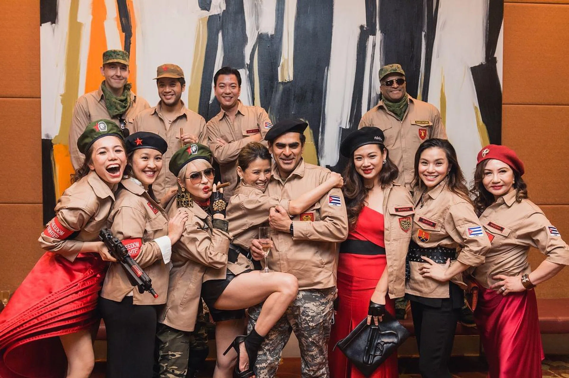 (Background) James Pritchard, Richard Wiluan, Clinton Ang, Kenny Powar.

(Foreground) Ginny Wiluan, Vanessa Liok, Celina Lin, Judy Hunt, Gaurav Kripalani, Tjin Lee, Tina Cheng, Maria See.