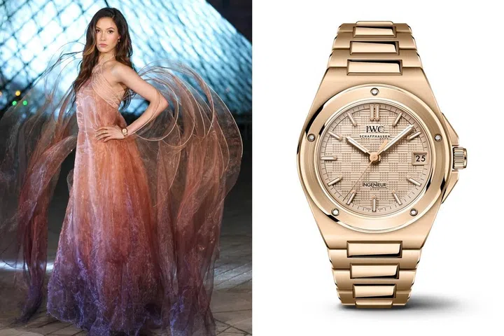 Winter Olympics champion and IWC ambassador Eileen Gu