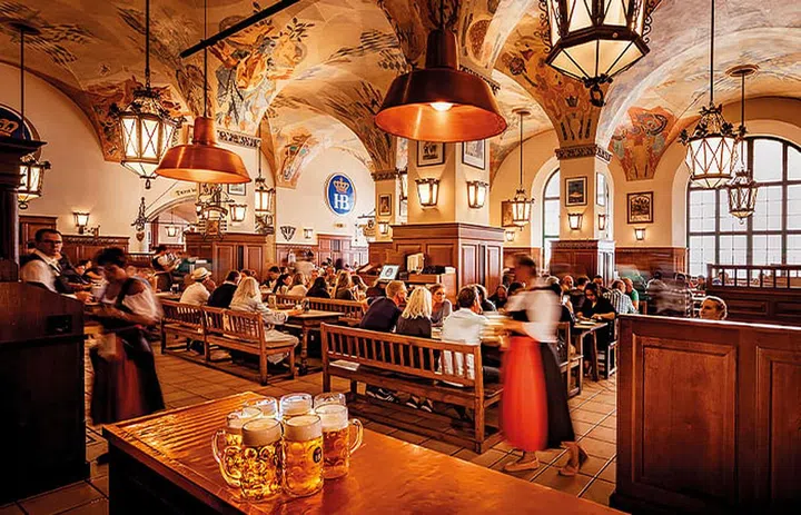Beer Hall in Munich