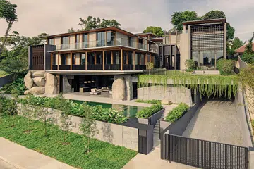 This new residential project by Park + Associates for a large extended family is the epitome of tropical multi- generational living.