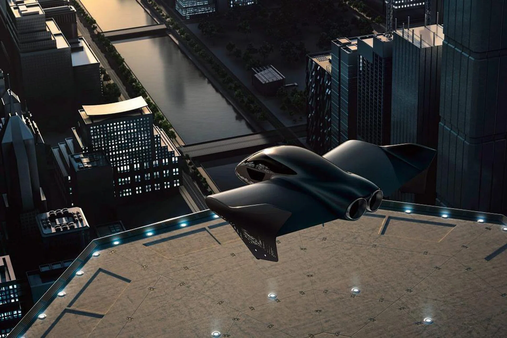 Porsche and Boeing flying car