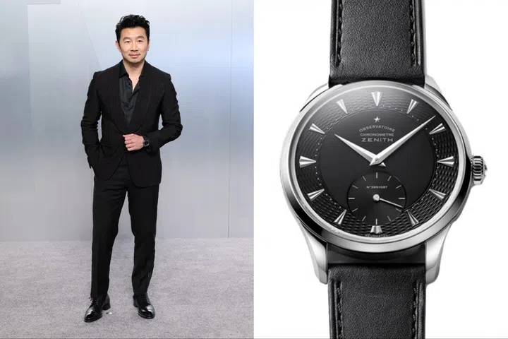 Simu Liu wearing Zenith at Oscars 2026