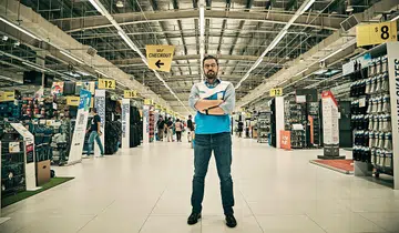 Decathalon's CEO Stephan Veyret