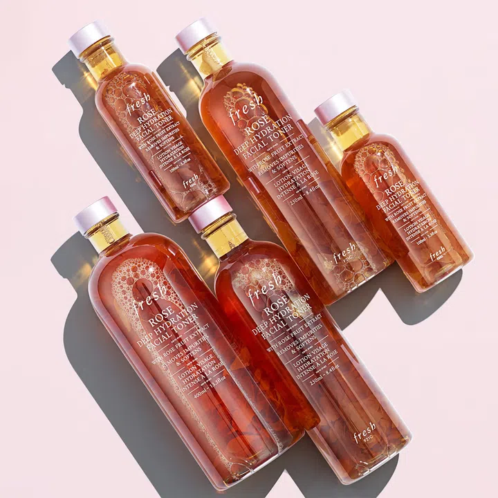 Fresh Rose Deep Hydration Facial Toner | Best moisturisers and skincare to use on an aeroplane