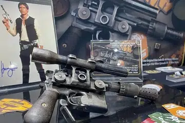 han solo blaster auction sale limited edition star wars