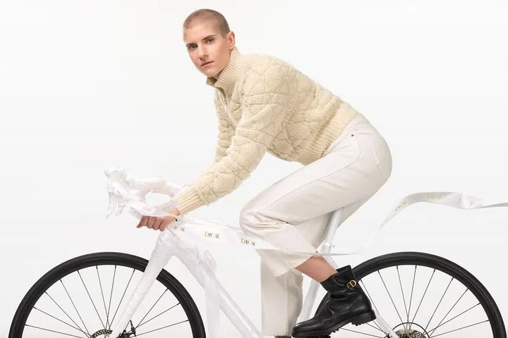 French paracyclist Marie Patouillet is one of five Paralympians who are Dior ambassadors (Photo: Marili Andre/Dior)