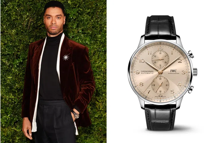 Bridgerton star Rege-Jean Page red carpet look