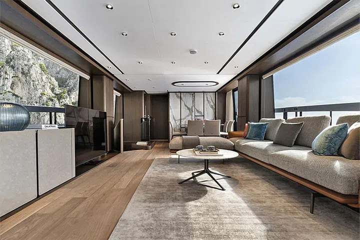 Classic interiors of the 860.