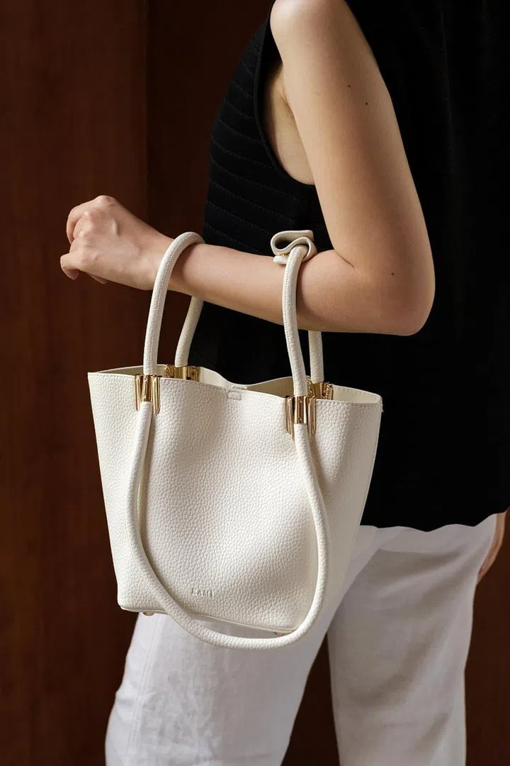 A vegan leather handbag from Indonesian brand Kami (Photo: Kami)