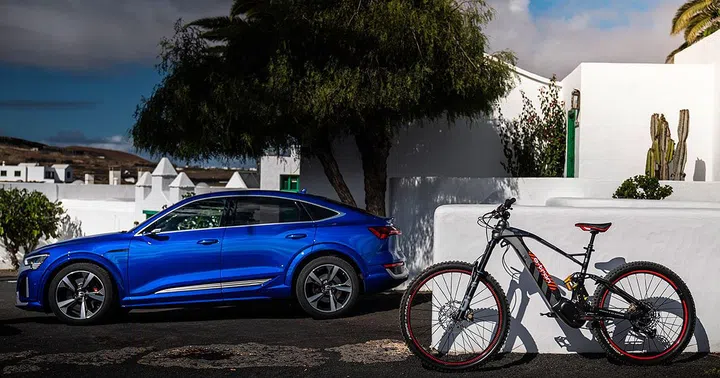 Audi’s new electric mountain bike