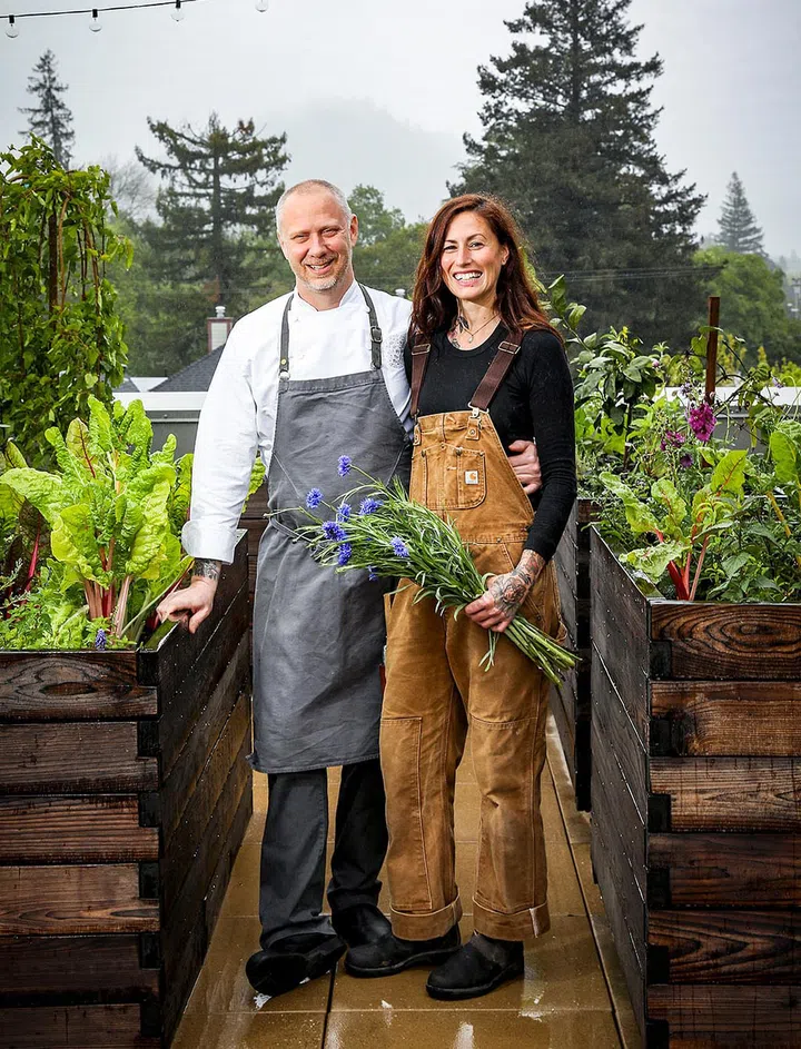  SingleThread Farm Restaurant in Healdsburg, California.