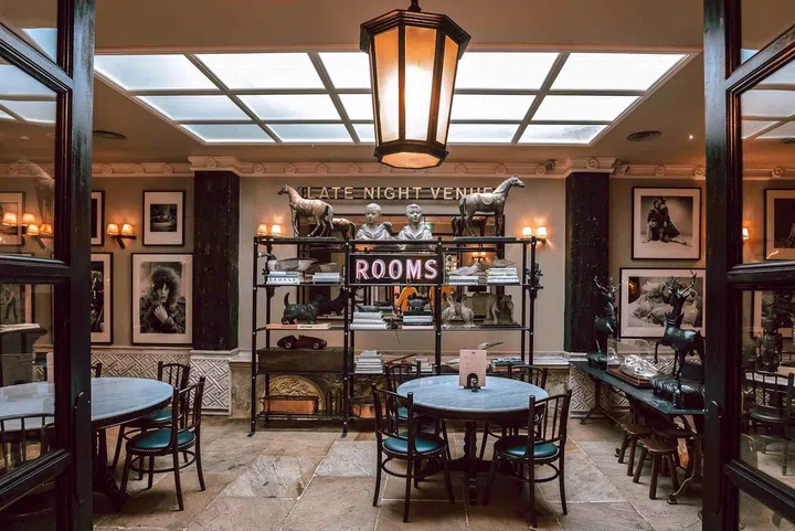 The interior. Photo: The English House by Marco Pierre White