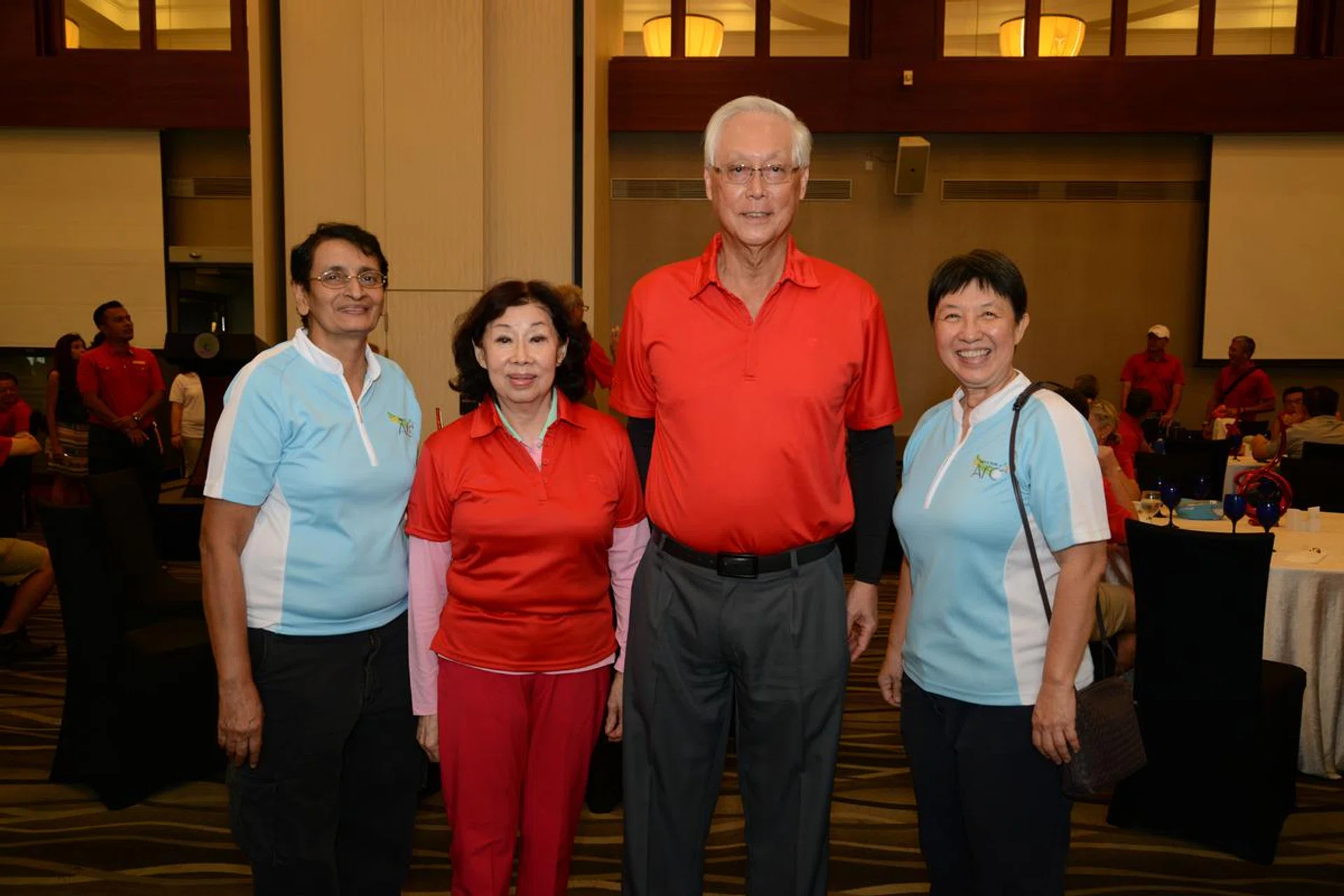 Ronita Paul (Co-founder of Arc Children's Centre), Mrs Goh Chok Tong, Emeritus Senior Minister Goh Chok Tong and Geraldine Lee