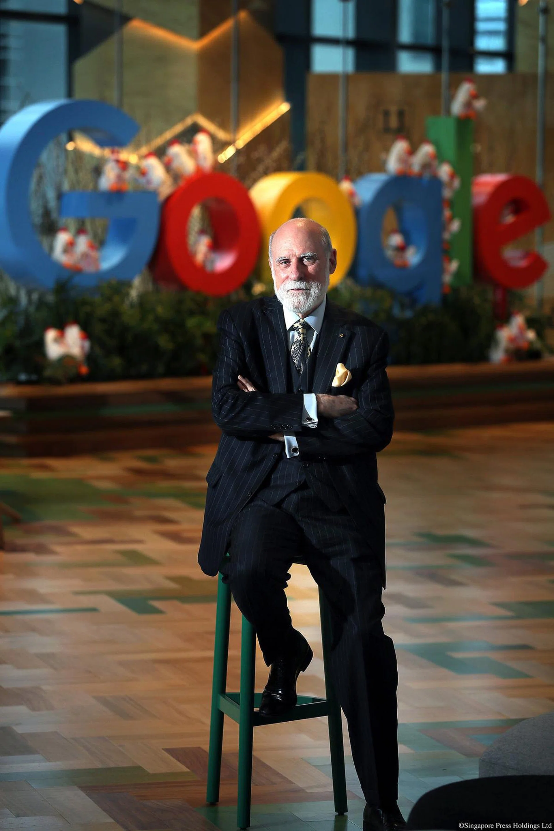 Raffles Conversation: Vint Cerf, Google VP and Chief Internet Evangelist



BT_20.01.2017_1701764932 Kelvin Chng
