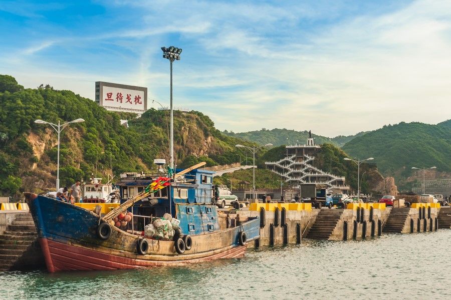 Fuao Harbor at Nangan island, Matsu, Taiwan, July 2020. (iStock)