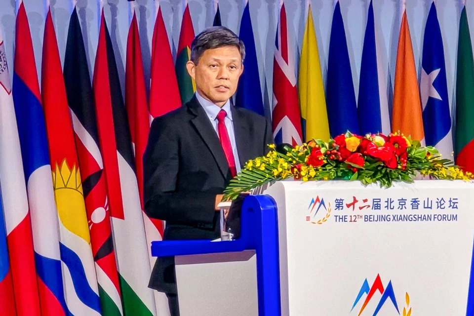 Singapore’s Minister for Defence Mr Chan Chun Sing is in China from 15 to 18 September 2025 for his introductory visit and to attend the 12th Beijing Xiangshan Forum. (Singapore Ministry of Defence)