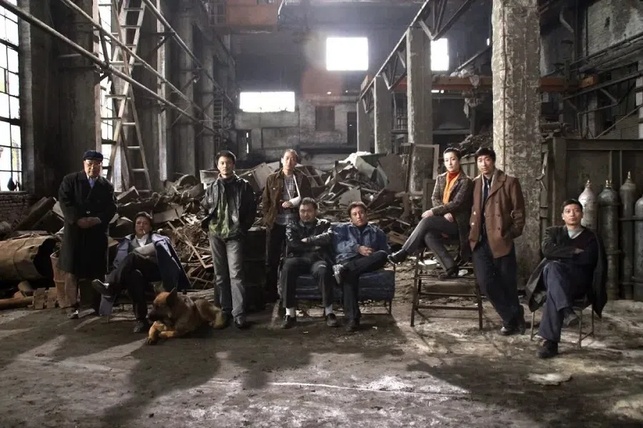 Still photo from Zhang Meng’s The Piano in a Factory (2010).