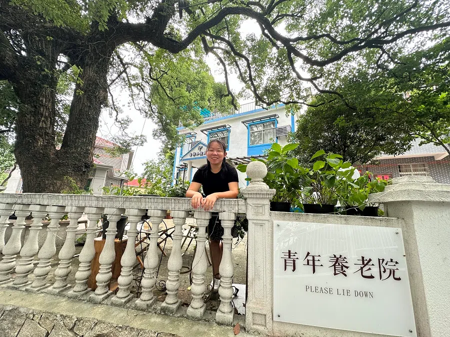Guan Feng hopes that her youth retirement home will attract those who really need it. (Daryl Lim/SPH Media)