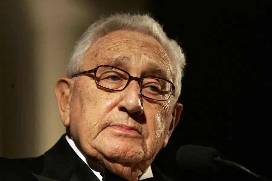 Former US secretary of state Henry Kissinger’s efforts fostered understanding between China and the US. (SPH Media)