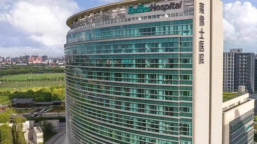 Raffles Hospital in Shanghai.