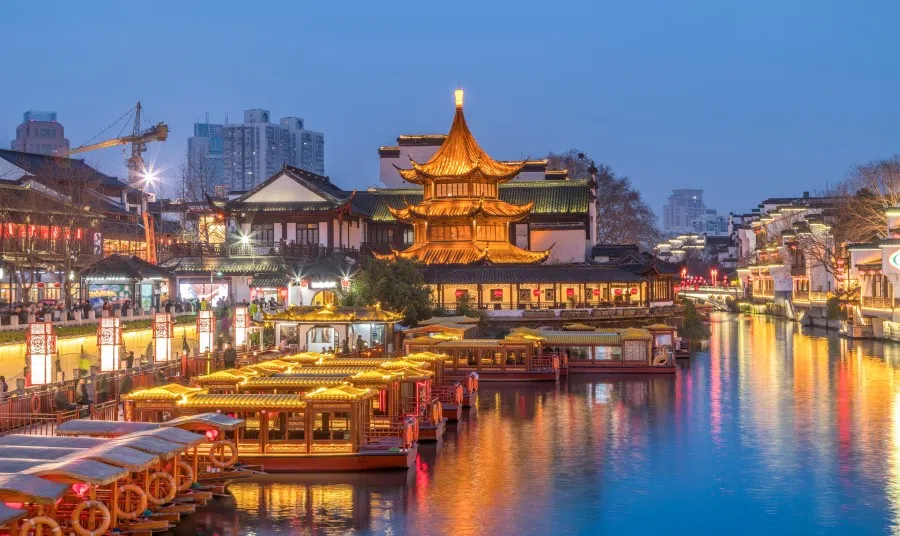 Qinhuai River in Nanjing, 2020. (iStock)