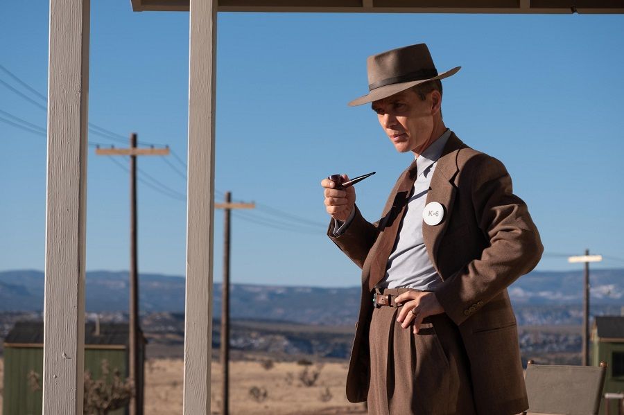 Cillian Murphy stars as American physicist J. Robert Oppenheimer, the father of the atomic bomb, in Christopher Nolan's Oppenheimer. (Universal Pictures)