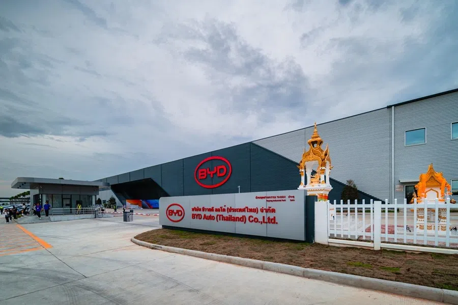 BYD’s factory in Rayong, Thailand. (Photo provided by BYD)