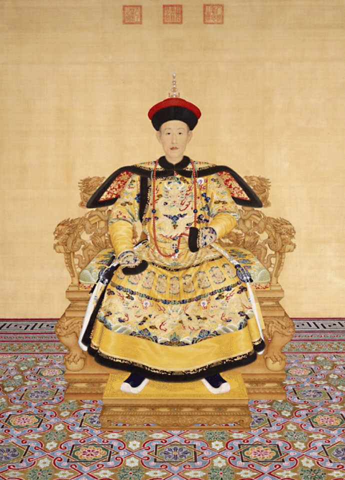Portrait of Emperor Qianlong, The Palace Museum. (Internet)