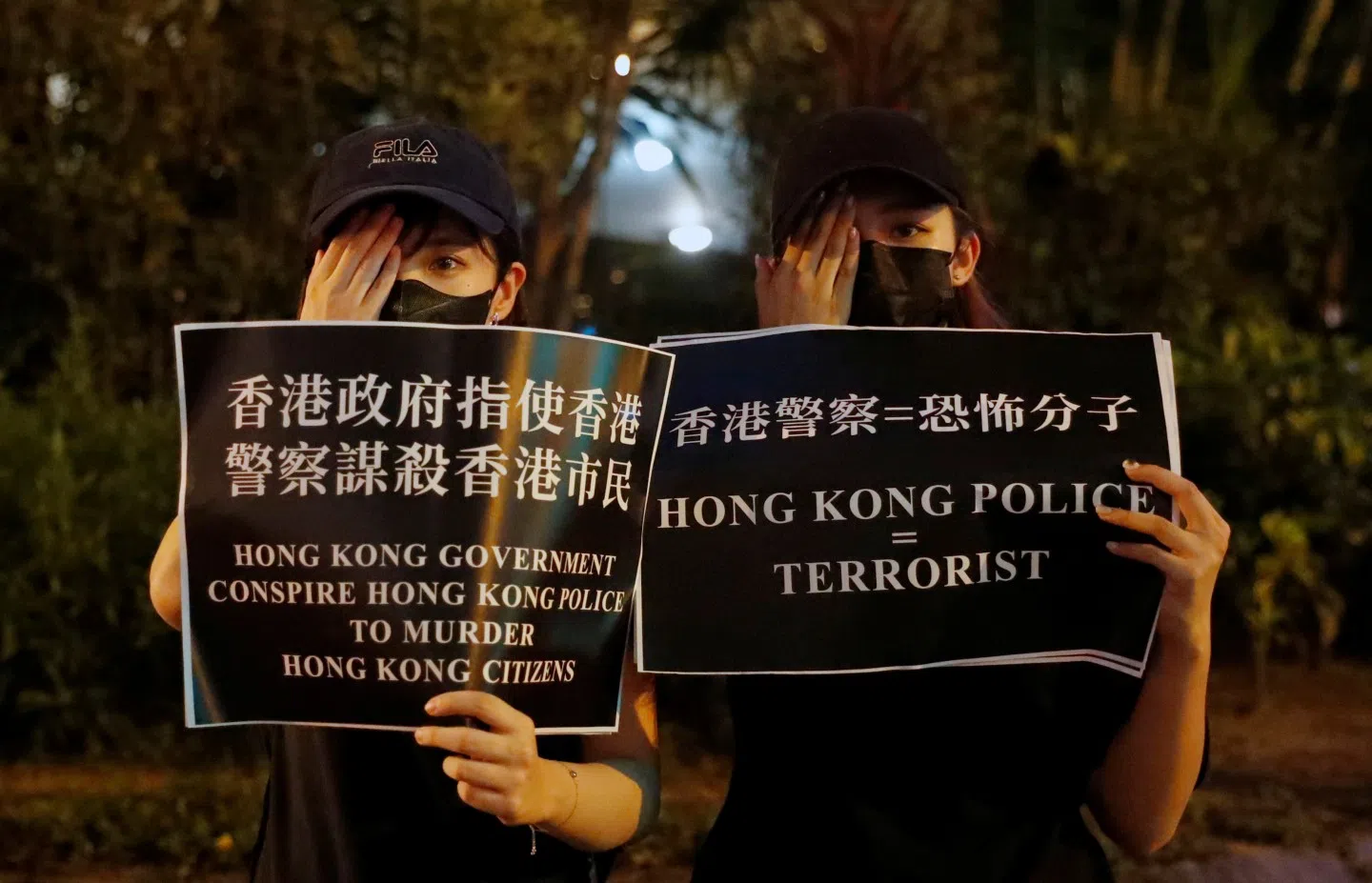 One view is that the police force has reached its breaking point, while the other is that the police force is holding on, believing that the protests will come to an end. (REUTERS/Anushree Fadnavis)