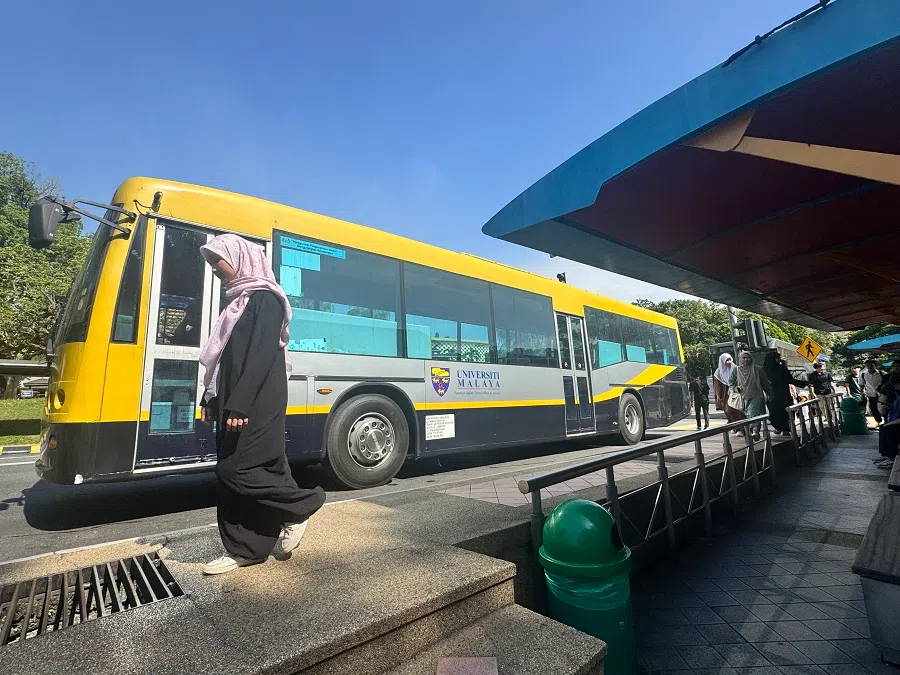 Students at Universiti Malaya.