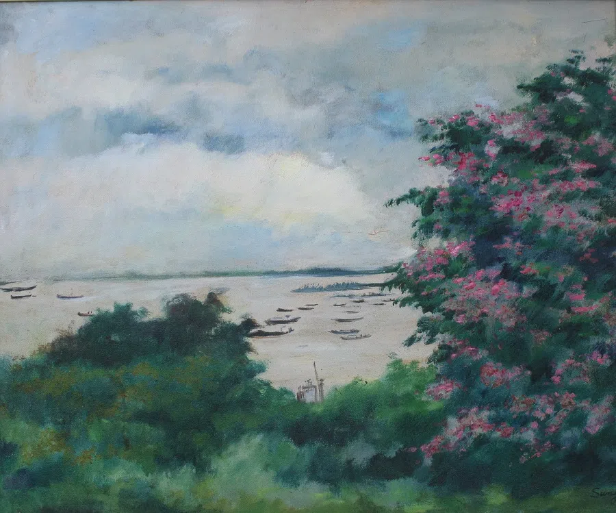 Sun Yee, Mount Faber (《花葩山之一》). (Dynasties Antique & Art Gallery)