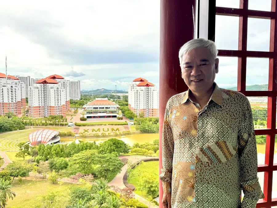 Professor Wang Ruifang, president of Xiamen University Malaysia.