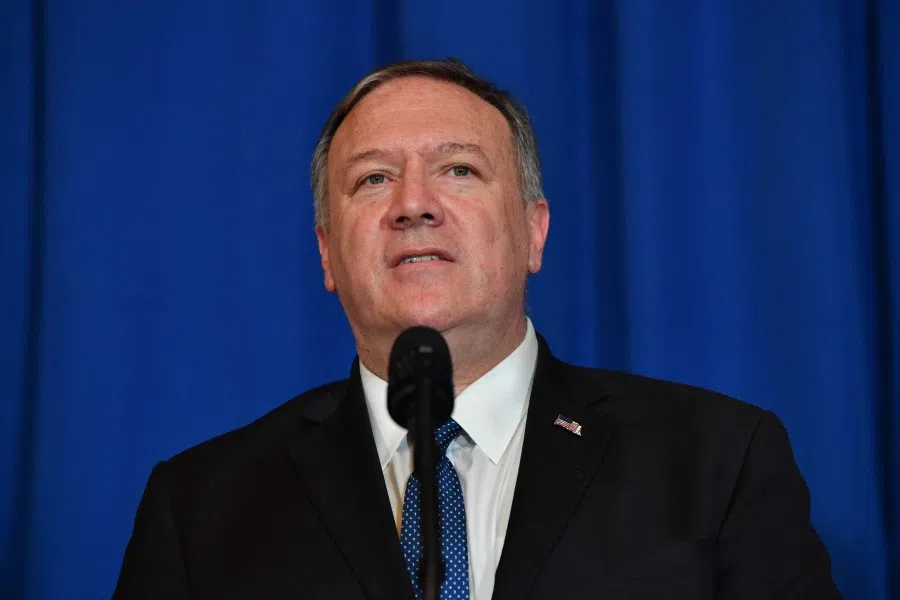 US Secretary of State Mike Pompeo. (Nicholas Kamm/AFP)