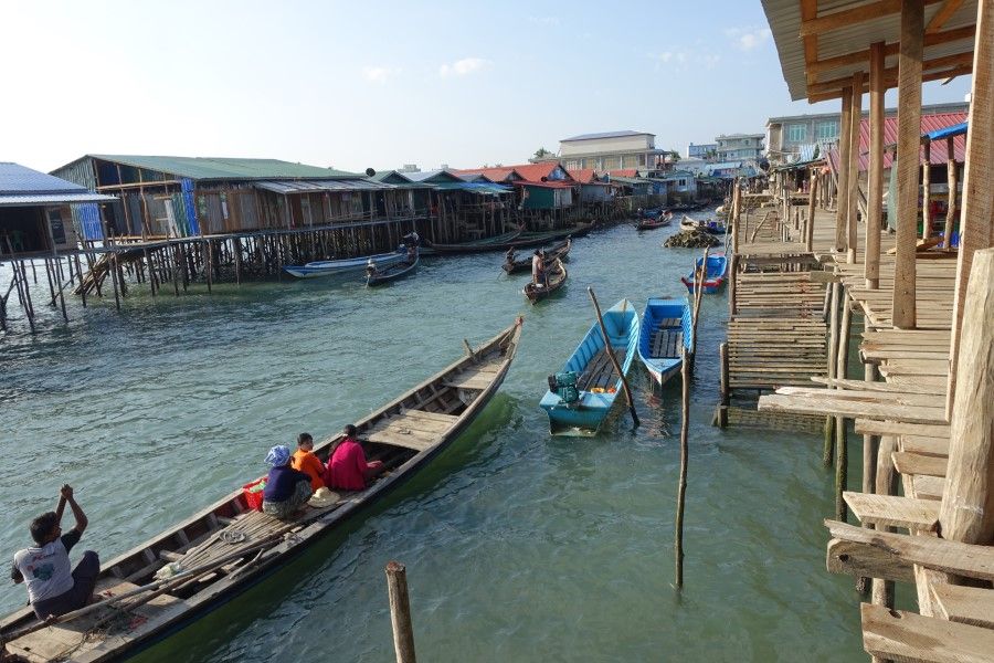A commuter harbour in Kyaukphyu, in Rakhine, Myanmar, February 2019. (SPH)