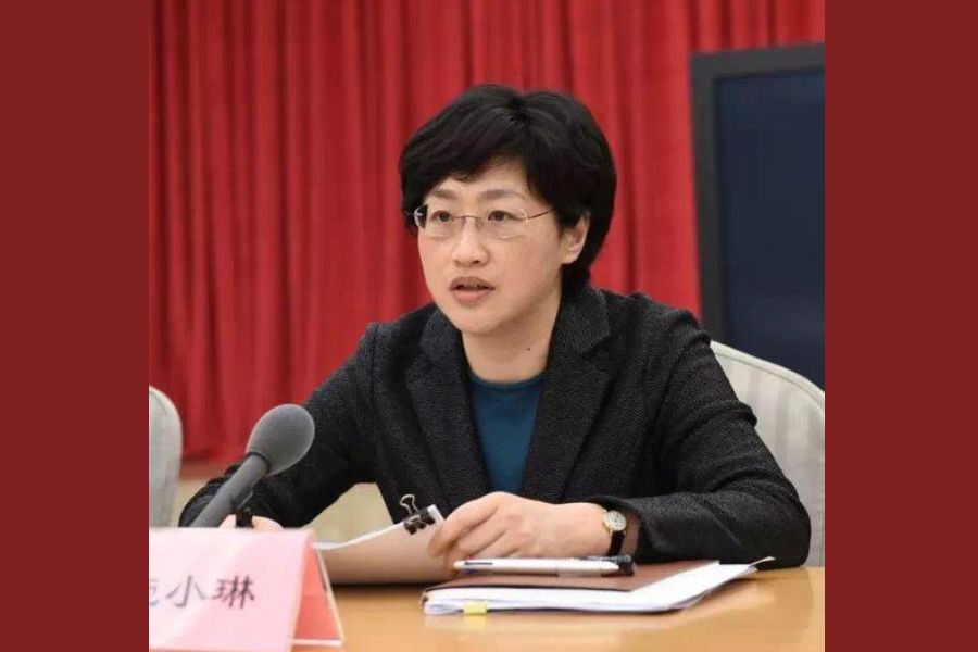 Chengdu party secretary Shi Xiaolin. (Internet)