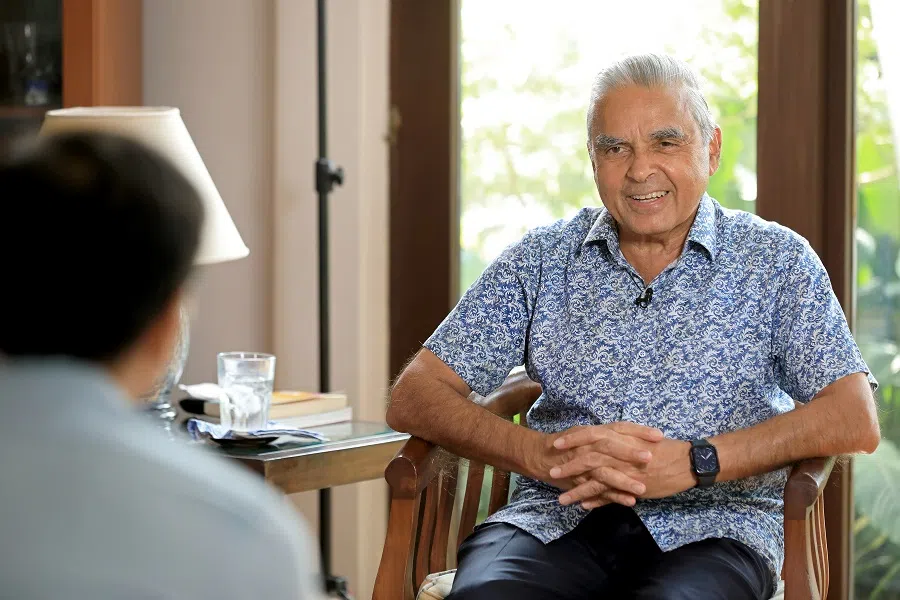 Kishore Mahbubani, a former Singaporean diplomat, gave an exclusive interview to Lianhe Zaobao, on the occasion of the launch of his memoir Living the Asian Century, July 2024.