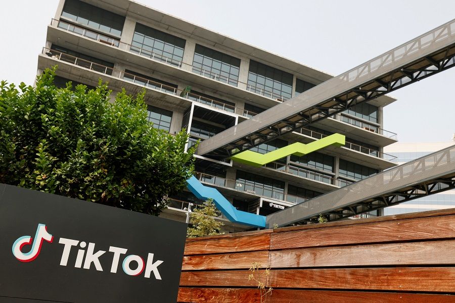 The US head office of TikTok is shown in Culver City, California, US, on 15 September 2020. (Mike Blake/Reuters)