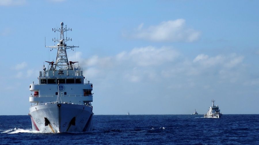 Chinese coast guard ships in the South China Sea, 15 July 2014. (Martin Petty/File Photo/Reuters)