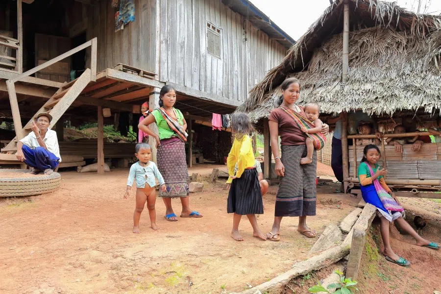 Villagers in Luang Namtha province, Laos, 2015. The Akha hill tribe are an ethnic minority living in the mountains. (iStock)