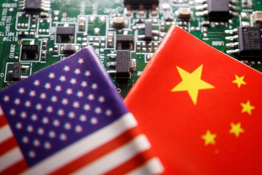 The chip battle wears on amid greater technological rivalry between China and the US. (Florence Lo/Reuters)