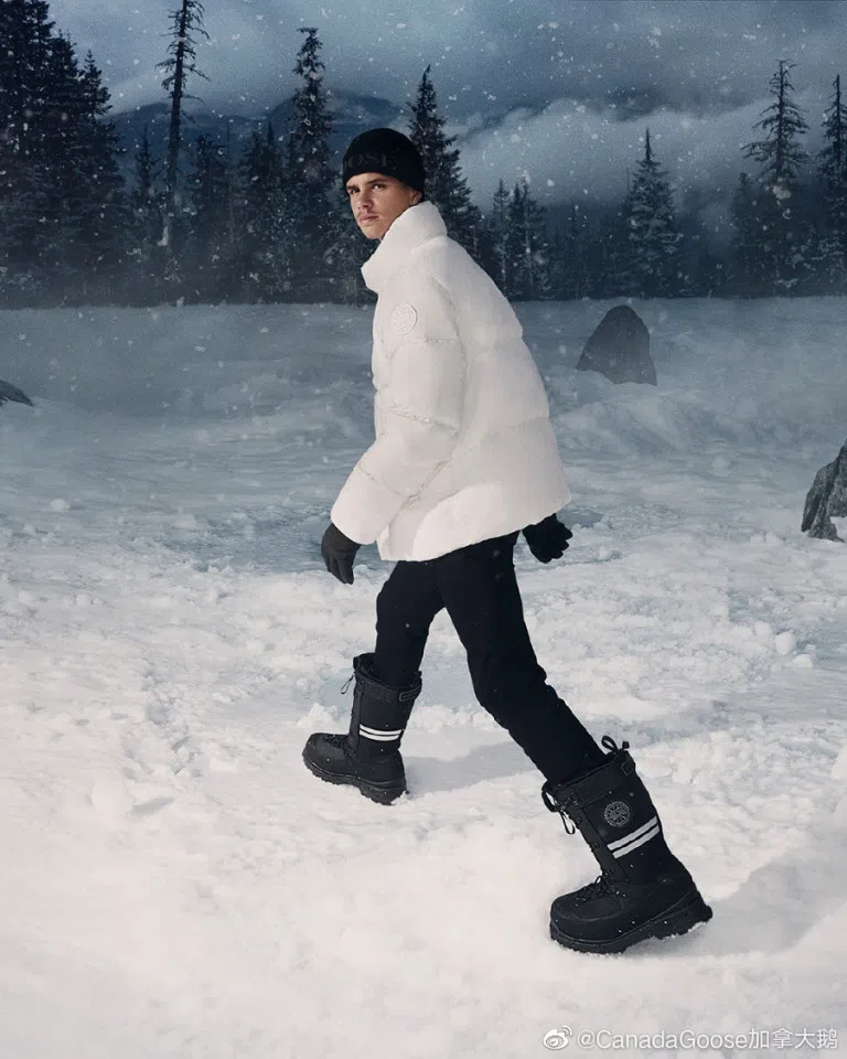 Canada Goose's winter apparel. (Weibo/CanadaGoose加拿大鹅)