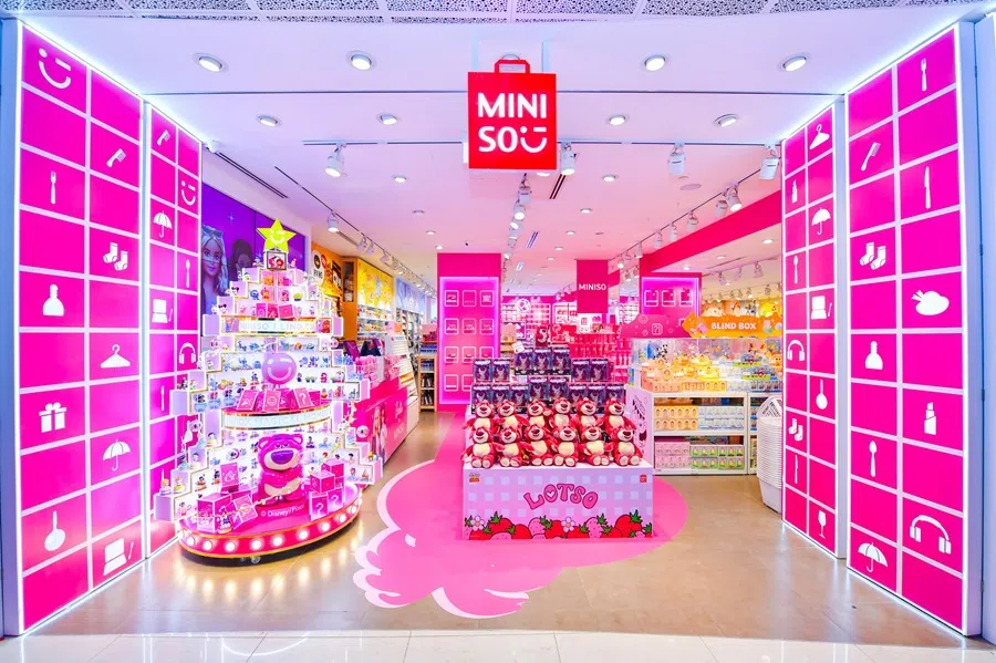 Miniso’s store in VivoCity, Singapore. (Photo provided by Miniso)