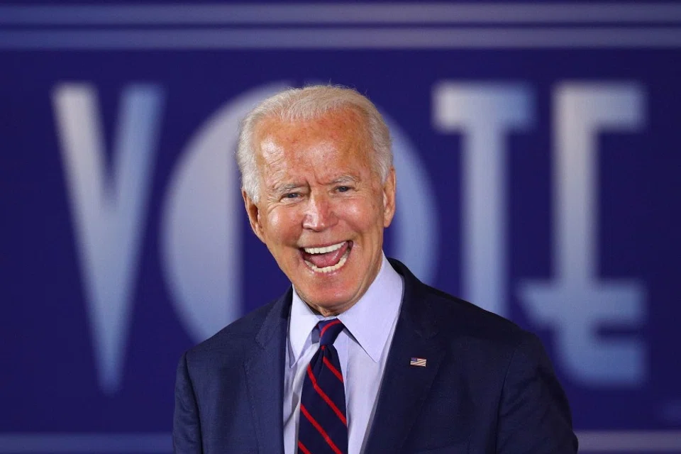 U.S. Democratic presidential candidate Joe Biden delivers remarks during a Voter Mobilization Event campaign stop at the Cincinnati Museum Center at Union Terminal in Cincinnati, Ohio, 12 October 2020. (Tom Brenner/REUTERS)