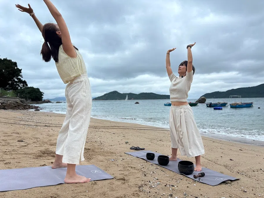 Chan enjoys being close to the sea, as she is naturally calmed by the environment.