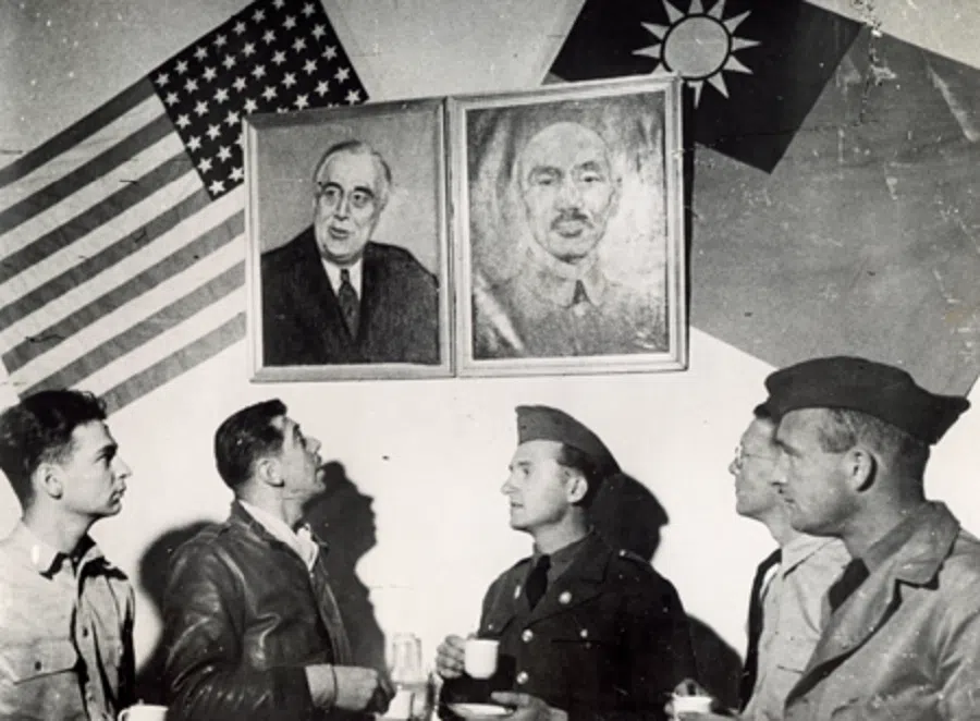 On 12 June 1942, the Flying Tigers shot down nine Japanese aircraft that had attacked Guilin, Guangxi.