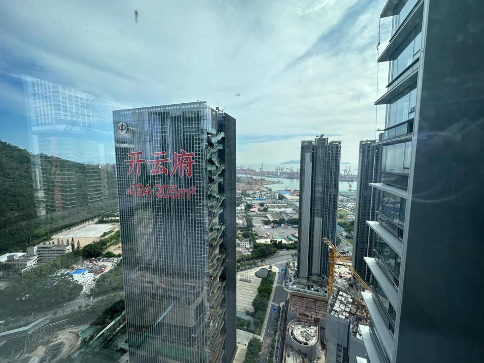 Sales of Kaiyun Mansion in Shenzhen have not been up to expectations since its launch in October 2023. (Daryl Lim/SPH Media)